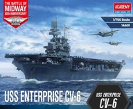 Akadémia USS Enterprise CV-6 Bitka o Midway 1:700