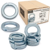 Pružinová podložka M12 DIN 127 plochá, pozinkovaná, 1 kg Pružinová podložka M12 DIN 127 plochá, pozinkovaná, 1 kg