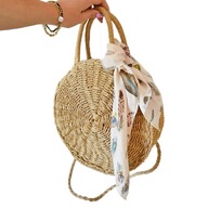 BOHO TAŠKA NA RAMENO SLAMENÁ T165 BOHO TAŠKA NA RAMENO SLAMENÁ T165