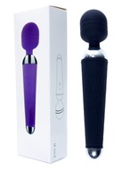 Stimulátor-Power Massager Wand USB Black 16 funkcií Stimulátor-Power Massager Wand USB Black 16 funkcií