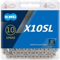 KMC X10SL 10-rýchlostná reťaz, 114 článkov, Box KMC X10SL 10-rýchlostná reťaz, 114 článkov, Box