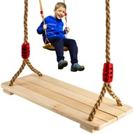 Hojdačka pre deti záhradná drevená masív XL