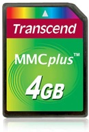 PAMÄŤOVÁ KARTA MMC PLUS TRANSCEND TS4GMMC4 4GB PAMÄŤOVÁ KARTA MMC PLUS TRANSCEND TS4GMMC4 4GB