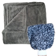 Dark King Double XL + uterák Fiber Mitt + rukavica na umývanie auta Dark King Double XL + uterák Fiber Mitt + rukavica na umývanie auta