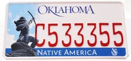 OKLAHOMA US US poznávacie značky OKLAHOMA US US poznávacie značky