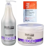 STAPIZ SLEEK LINE-BLOND FIOLET šampón + maska ​​+ REMEDY