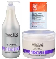STAPIZ SLEEK LINE-BLOND FIOLET šampón + maska ​​+ REMEDY