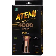 Nová konkávna pingpongová raketa Atemi 4000 Pro Balsa Nová konkávna pingpongová raketa Atemi 4000 Pro Balsa