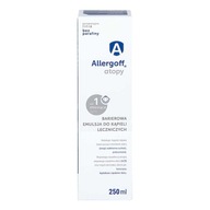 Allergoff, bariérová emulzia do liečebných kúpeľov, 250 ml