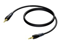 Kábel Procab CLA716/1,5 stereo mini jack 1,5 m Kábel Procab CLA716/1,5 stereo mini jack 1,5 m