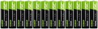 12x BATÉRIE AA R6 GREEN CELL 2600 mAH