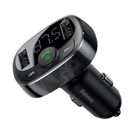 FM VYSIELAČ DO AUTOBASEUS 2X USB, BLUETOOTH - ČIERNA FM VYSIELAČ DO AUTOBASEUS 2X USB, BLUETOOTH - ČIERNA