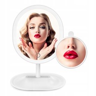 LED make-up zrkadlo 3 farby nabíjateľné LED make-up zrkadlo 3 farby nabíjateľné