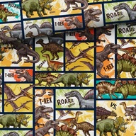 Jednodres Comic Dinosaurs Jednodres Comic Dinosaurs