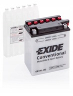 EXIDE BATÉRIA EB14L-B2 YB14L-B2 12V 14Ah 145A P+ EXIDE BATÉRIA EB14L-B2 YB14L-B2 12V 14Ah 145A P+