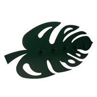 Nástenný vešiak GAMET WS08, list MONSTERA, zelený Nástenný vešiak GAMET WS08, list MONSTERA, zelený
