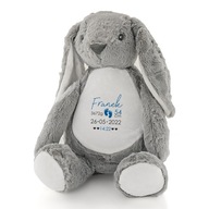 Plyšový zajačik Plyšový medvedík PRINT plyšová hračka pre dieťa