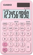CASIO VRECKOVÁ KALKULAČKA SL-310UC PK RUŽOVÁ, 10 DIGITÁLNY DISPLEJ CASIO VRECKOVÁ KALKULAČKA SL-310UC PK RUŽOVÁ, 10 DIGITÁLNY DISPLEJ