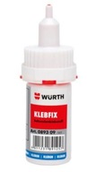 KLEBFIX SUPER RÝCHLE GLUE 20 G Wurth KLEBFIX SUPER RÝCHLE GLUE 20 G Wurth