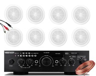 STROPNÝ ZVUKOVÝ SYSTÉM SADA 8 BLUETOOTH KÁBLOV STROPNÝ ZVUKOVÝ SYSTÉM SADA 8 BLUETOOTH KÁBLOV