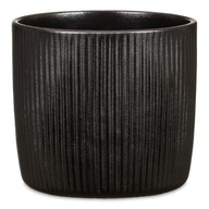 Scheurich čierny matný obal na kvetináč, 15 cm Scheurich čierny matný obal na kvetináč, 15 cm