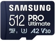 SAMSUNG Micro SD PRO Ultimate Memory 512GB + SD adaptér