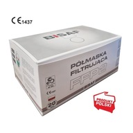 Filtračná ochranná polomaska ​​BISAF FFP2, 20x filter