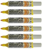 PENTEL MWL5 MAXIFLO fixka na sucho stierateľná žltá x6
