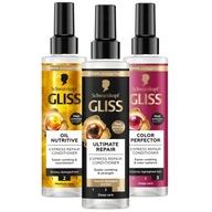 Gliss Express Conditioner Oil Nutritive Mix 200 ml x3 Gliss Express Conditioner Oil Nutritive Mix 200 ml x3