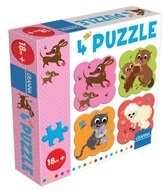 Puzzle Baby Animals 4v1 16 prvkov Puzzle Baby Animals 4v1 16 prvkov