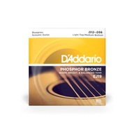 D'Addario EJ19 struny fosforového bronzu 12-56