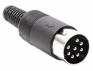 DIN zástrčka 8pin 8p pre káblový konektor 10ks (1142) DIN zástrčka 8pin 8p pre káblový konektor 10ks (1142)