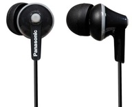 Slúchadlá do uší Panasonic RP-HJE125 čierne Slúchadlá do uší Panasonic RP-HJE125 čierne