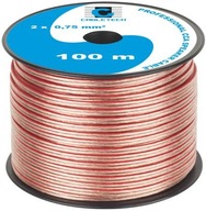 CCA reproduktorový kábel 2 x 0,75 mm, rolka 100 m