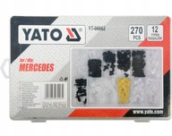MERCEDES manžetové gombíky do auta 270 ks YATO YT-06662 MERCEDES manžetové gombíky do auta 270 ks YATO YT-06662