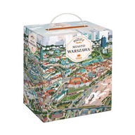 Puzzlove CzuCzu 1000 kusov. Mesto Varšava