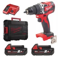 VŔTAČKA MILWAUKEE M18CBLPD-202C 2x batérie 1x kufor s nabíjačkou