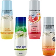 SODASTREAM Sirup 4 rôzne príchute, sada koncentrátov. SODASTREAM Sirup 4 rôzne príchute, sada koncentrátov.