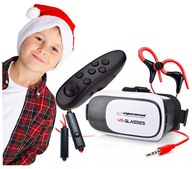 VIANOČNÝ DARČEK VR OKULIARE + SLÚCHADLÁ + OVLÁDAČ VIANOČNÝ DARČEK VR OKULIARE + SLÚCHADLÁ + OVLÁDAČ