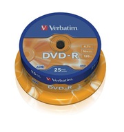 Verbatim DVD-R, všeobecné, 16X, 4,7 GB