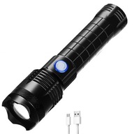 VÝKONNÁ LED TAKTICKÁ BATERKA P50 ZOOM MILITARY VÝKONNÁ LED TAKTICKÁ BATERKA P50 ZOOM MILITARY
