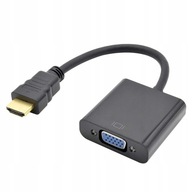 TB KÁBLOVÝ ADAPTÉR HDMI M-VGA F (D-SUB) VIDEO ZLATÝ TB KÁBLOVÝ ADAPTÉR HDMI M-VGA F (D-SUB) VIDEO ZLATÝ