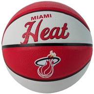 Basketbalová lopta Wilson Team Retro Miami Heat Mini Ball Jr WTB3200XBMIA