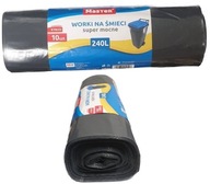 HLAVNÉ VRECIA NA ODPAD SUPER PEVNÉ VEĽMI VEĽKÉ 240L 10KS HLAVNÉ VRECIA NA ODPAD SUPER PEVNÉ VEĽMI VEĽKÉ 240L 10KS