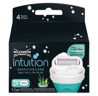Náhradné kazety Wilkinson, Intuition Sensitive Care, 3 kusy Náhradné kazety Wilkinson, Intuition Sensitive Care, 3 kusy