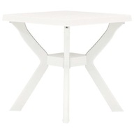 Bistro stôl, biely, 70x70x72 cm, plast Bistro stôl, biely, 70x70x72 cm, plast