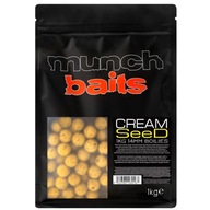 Munch Baits Cream Seed 18 mm 1 kg Munch Baits Cream Seed 18 mm 1 kg