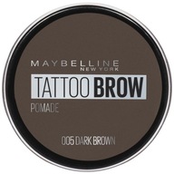 Maybelline Tattoo Brow Pomáda 005 tmavohnedá 3,5 ml Maybelline Tattoo Brow Pomáda 005 tmavohnedá 3,5 ml