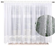 Hotový záves Záclony 140x400 cm Záclony Guipure Hotový záves Záclony 140x400 cm Záclony Guipure