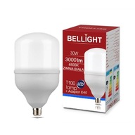VÝKONNÁ LED žiarovka T100 230V 30W = 200W 6500K E27/E40 3000lm STUDENÁ FARBA VÝKONNÁ LED žiarovka T100 230V 30W = 200W 6500K E27/E40 3000lm STUDENÁ FARBA